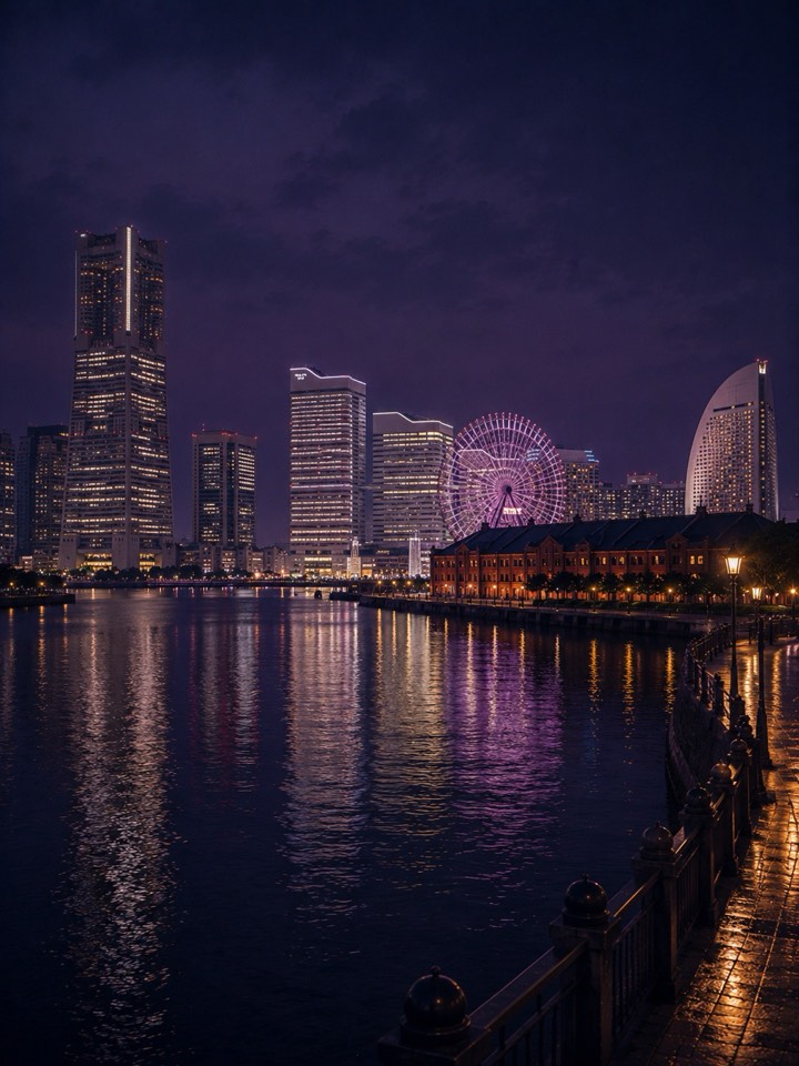 横浜・曙町の夜景